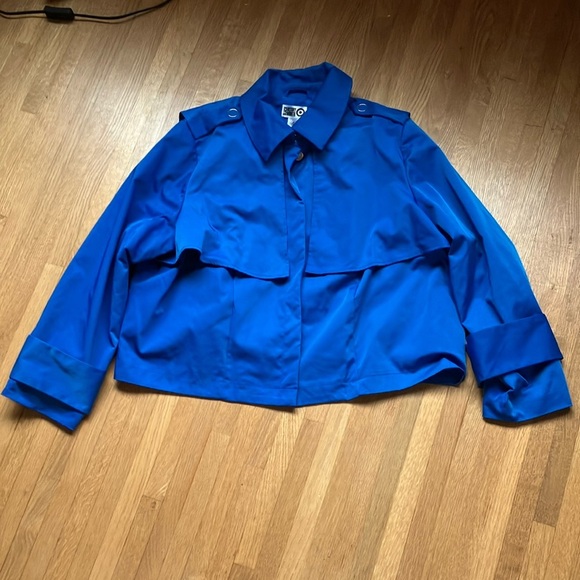 NWT Sammy B for target black history month rain jacket,blue 2X great details - Picture 1 of 5